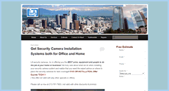 Desktop Screenshot of lasecuritycameras.com